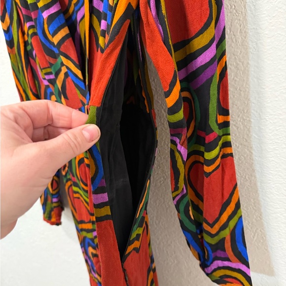 Farm Rio Rainbow Wild Hearts Maxi Dress - Picture 7 of 11